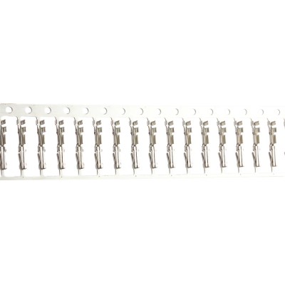 TE Connectivity AMPMODU MOD II Series Female Crimp Terminal, 26 AWG Min Crimp, 22 AWG Max 280708-2