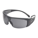 3M SecureFit 600 Semi-Rimless Safety Glasses with Durable Grey Polycarbonate Lens, Anti-Scratch and Anti-Fog SF602SGAF-EU