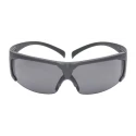 3M SecureFit 600 Semi-Rimless Safety Glasses with Durable Grey Polycarbonate Lens, Anti-Scratch and Anti-Fog SF602SGAF-EU