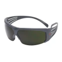 3M SecureFit™ Anti-Fog Coating Anti-Mist Welding Glasses Lens Shade 5 Green Polycarbonate Frame SF650AS-EU
