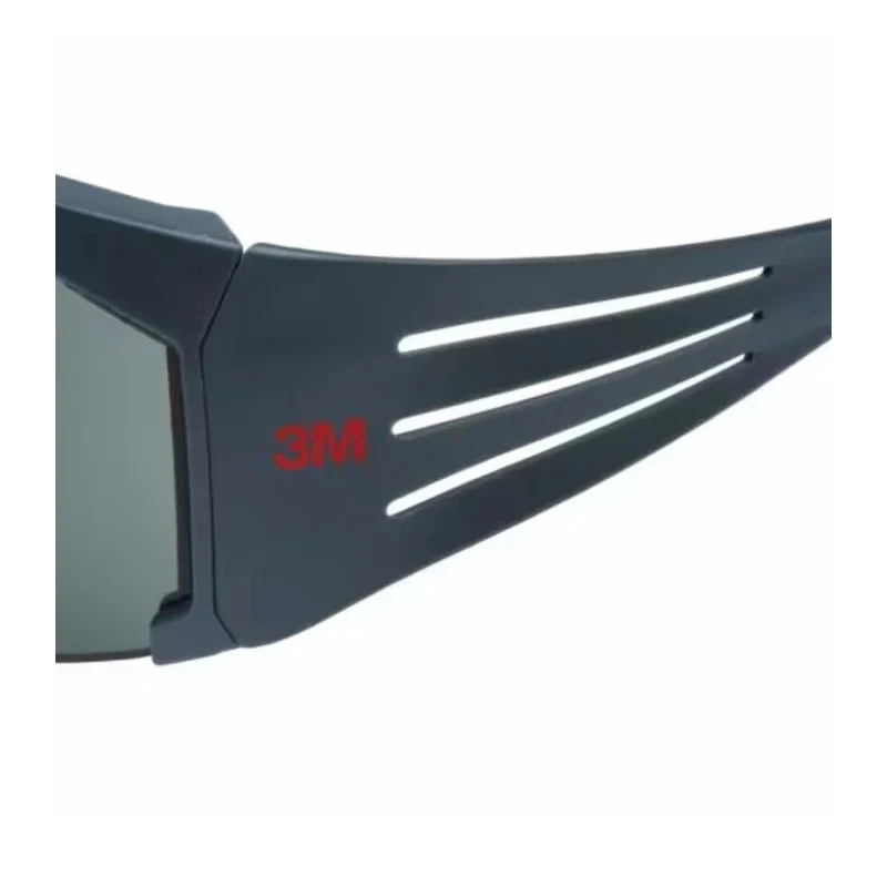 3M SecureFit 600 Semi-Rimless Safety Glasses with Polarised Polycarbonate Lens, Anti-Scratch and Anti-Fog Coating SF611AS-EU