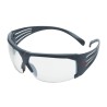 3M SecureFit 600 Semi-Rimless Safety Glasses with Clear Polycarbonate Lens, Anti-Fog Coating, Anti-Scratch SF610AS-EU