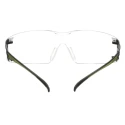 3M SecureFit 400 Reader Safety Glasses Semi-rimless Polycarbonate Frame Clear Polycarbonate Lens Anti-Fog UV SF425AF-EU