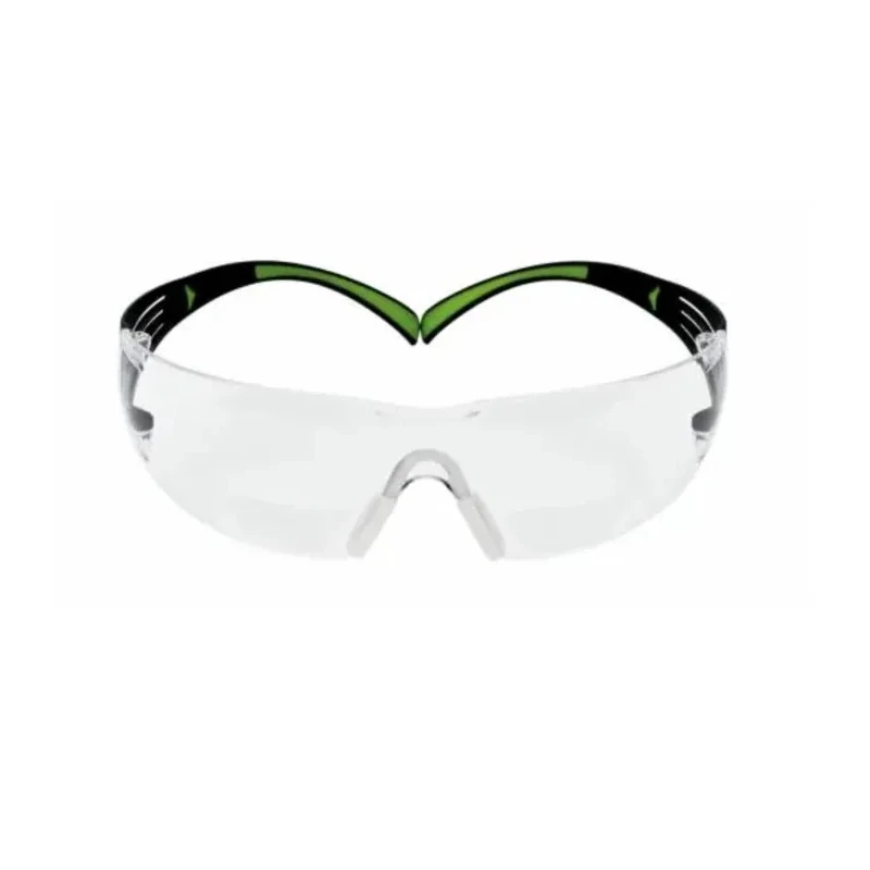 3M SecureFit 400 Reader Safety Glasses Semi-rimless Polycarbonate Frame Clear Polycarbonate Lens Anti-Fog UV SF425AF-EU
