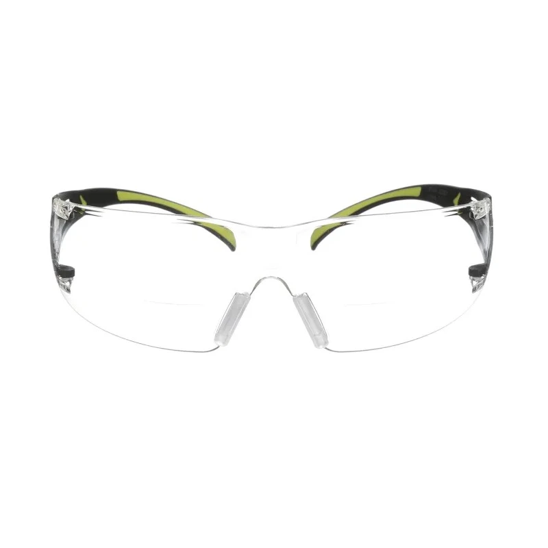 3M SecureFit 400 Reader Safety Glasses Semi-rimless Polycarbonate Frame Clear Polycarbonate Lens Anti-Fog UV SF425AF-EU