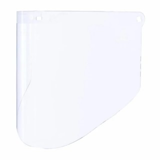 3M Clear Polycarbonate Visor with Face Guard, Resistant to Flying Particles and Liquid Resistant, Model 82701-00000CP
