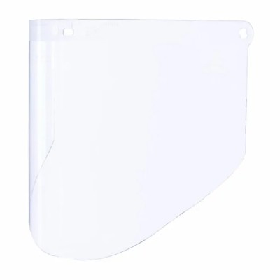 3M Clear Polycarbonate Visor with Face Guard, Resistant to Flying Particles and Liquid Resistant, Model 82701-00000CP
