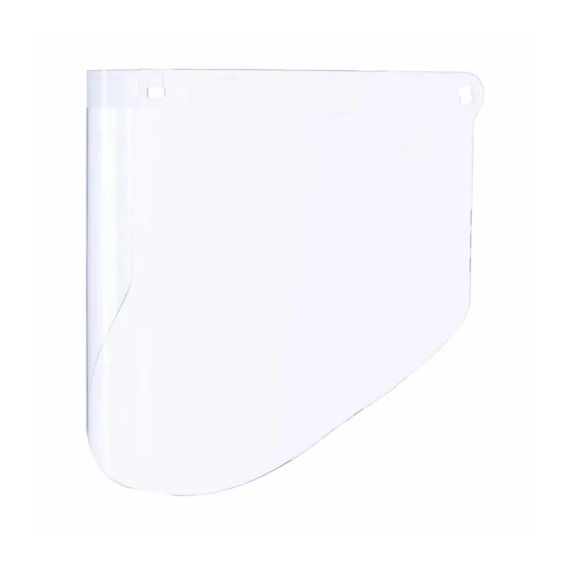 3M Clear Polycarbonate Visor with Face Guard, Resistant to Flying Particles and Liquid Resistant, Model 82701-00000CP