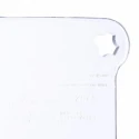 3M Clear Polycarbonate Visor with Face Guard, Resistant to Flying Particles and Liquid Resistant, Model 82701-00000CP