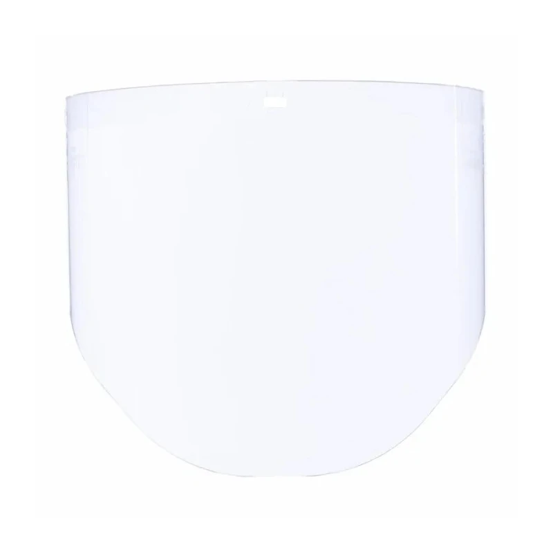 3M Clear Polycarbonate Visor with Face Guard, Resistant to Flying Particles and Liquid Resistant, Model 82701-00000CP