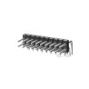 TE Connectivity AMPMODU MOD II Series Right Angle Through Hole Pin Header, 24 Contacts, 2.54 mm Pitch, 2 Row 1-826634-2