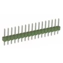 TE Connectivity AMPMODU MOD II Series Straight Through Hole Pin Header, 16 Contacts, 2.54 mm Pitch, 1 Row 1-826936-6