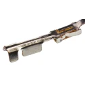 TE Connectivity AMPMODU MOD V Series Female Crimp Terminal, 3A Current, 24 to 20 AWG Wire Size, Gold Plated 166309-2