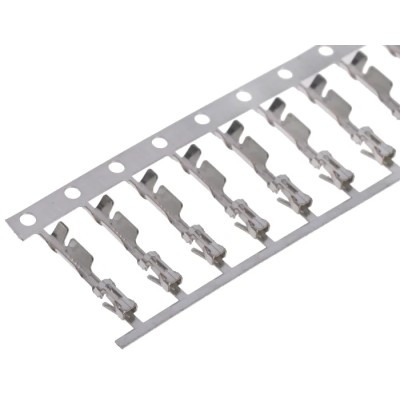 TE Connectivity AMPMODU MOD IV Series Female Crimp Terminal, 3A, 24 AWG Min Crimp, 20 AWG Max, 11.9mm Length 2-167301-2