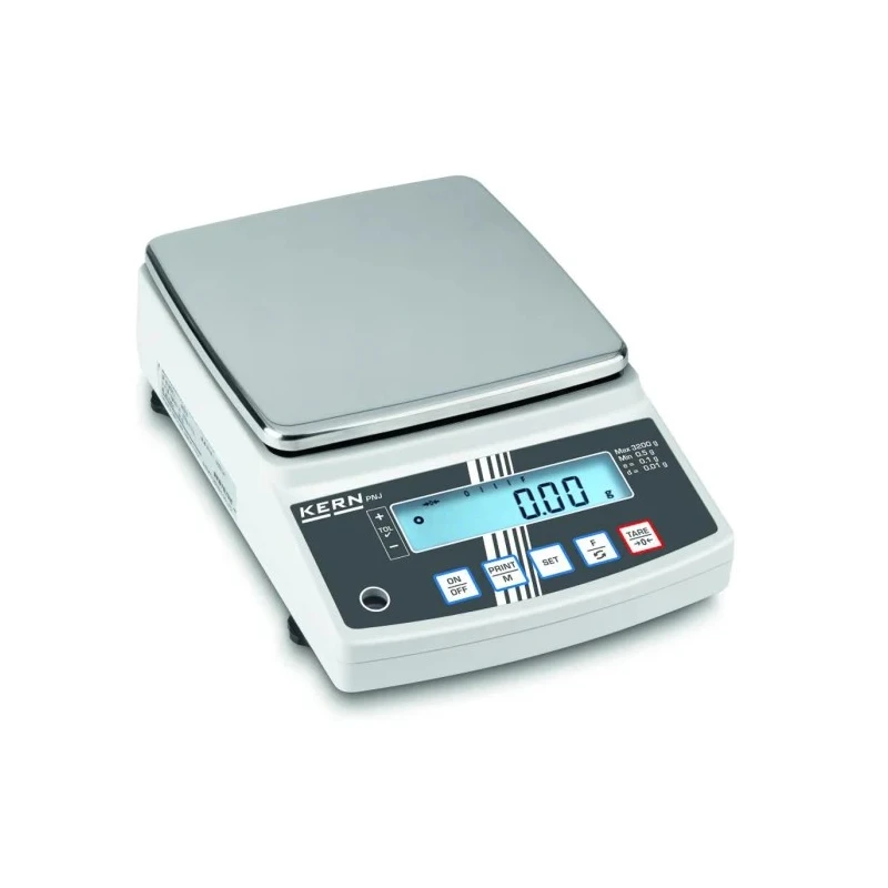 Kern Precision Weighing Scale 3.2kg Weight Capacity RS232 Interface LCD Display PNS 3000-2