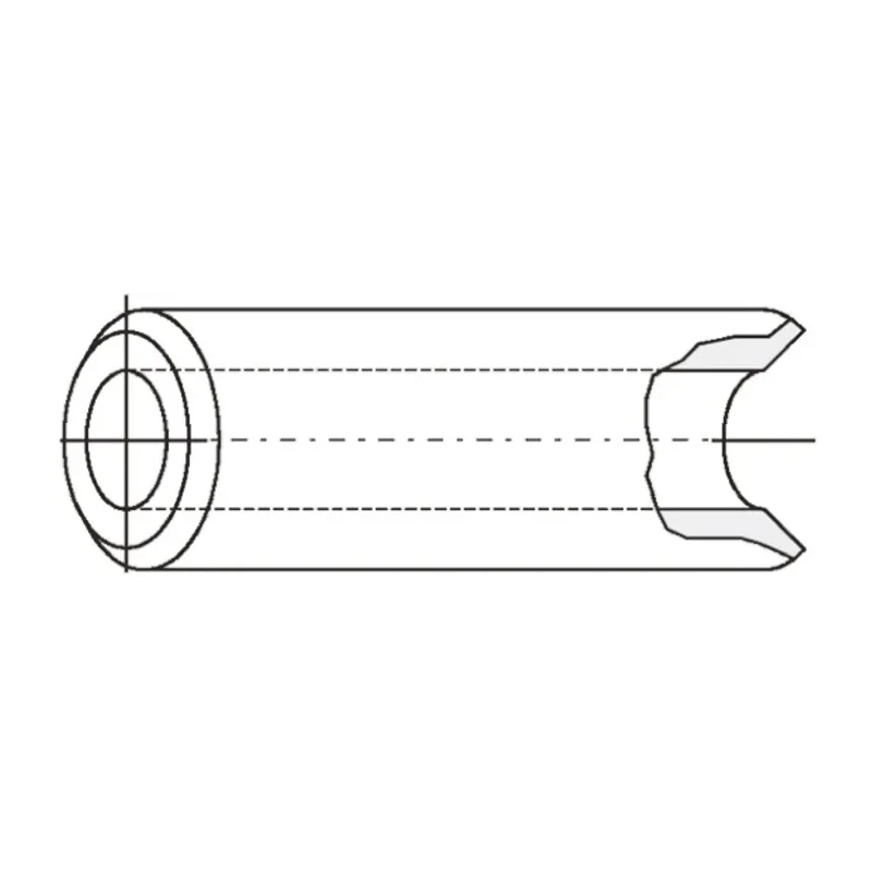 Fischer Elektronik Round Brass Spacer Nickel Finish 5mm Length AHM 4380 5