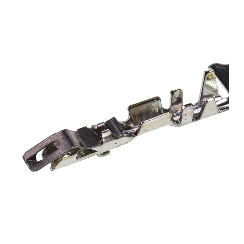 TE Connectivity AMPMODU Series Female Crimp Terminal Crimp, 20 AWG Max, Tin Plating, Phosphor Bronze Contact 5-867052-1