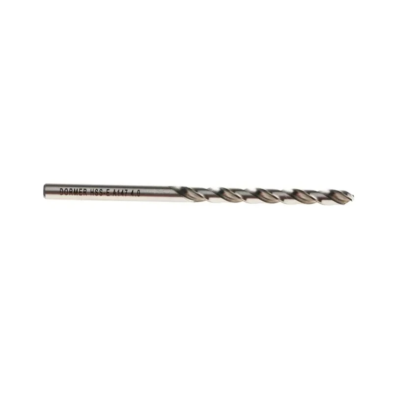 Dormer High Speed Steel-E Jobber Drill Bit 15mm Drill Size 75mm Overall Length 43mm Drilling Length Cylindrical Shank A1474.0