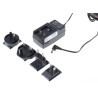 EOS 30W 12V DC Regulated AC-DC Converter Power Supply with 2.5 x 5.5 x 9.5 mm Centre Positive Right Angle LFZVC30NP12-I