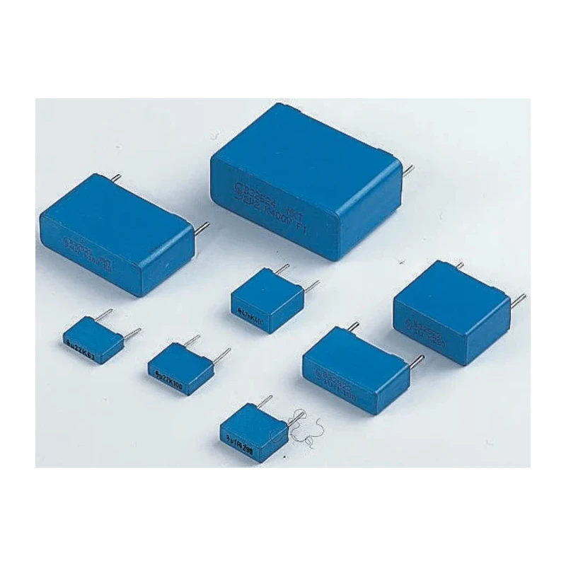 TDK B32520 Film Capacitor 150 nF 160V AC 250V DC Through Hole 2 Pin Polyester Dielectric B32520C3154K189