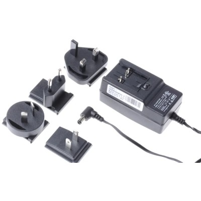 EOS 30 W 24V DC 2.1 x 5.5 x 9.5 mm Centre Positive Right Angle Jack AC/DC Adapter LFZVC30NP24-I