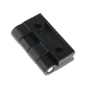 RS Pro Black Polyester Powder Coated Zinc Alloy Butt Hinge Fixed Pin Screw Fixing 60mm x 60mm x 15mm 136-3617