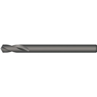 Dormer High Speed Steel-E Drill Bit, 62mm Overall Length, 4.8mm Shank Size, 1 Flute, Bright Finish A1234.8