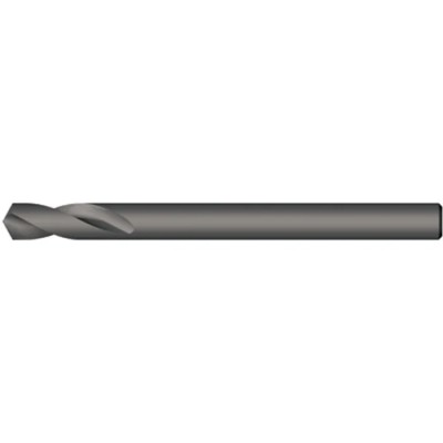 Dormer High Speed Steel-E Drill Bit, 62mm Overall Length, 4.8mm Shank Size, 1 Flute, Bright Finish A1234.8