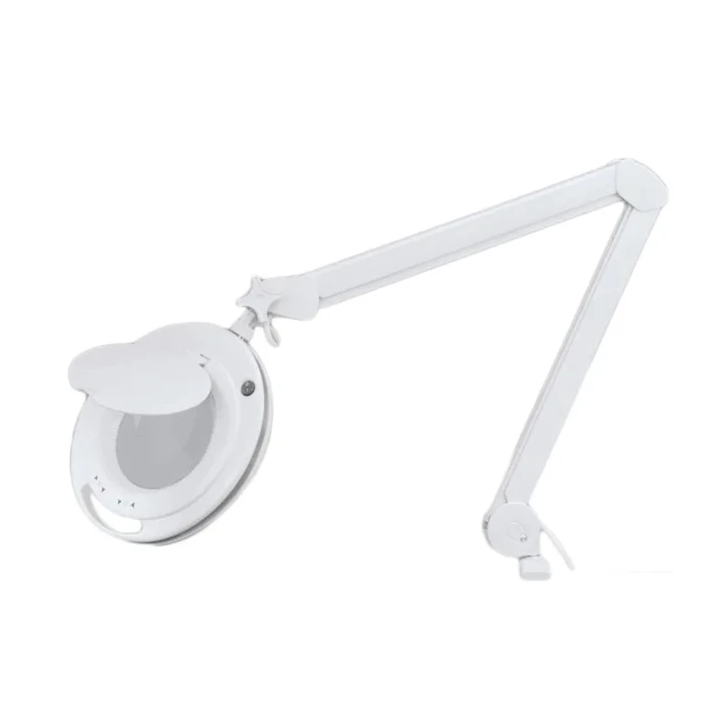 RS PRO LED Magnifying Lamp with Table Lamp, 3dpt, 125 mm Lens Diameter, 9W LED Light, Maximum Reach 1.25m 136-3722