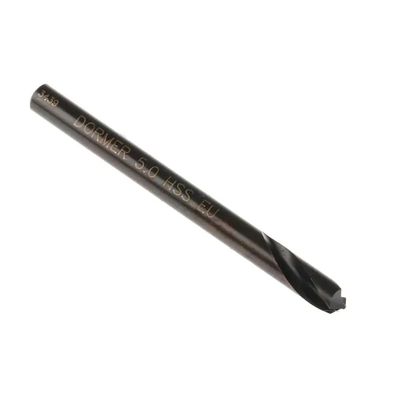 Dormer High Speed Steel-E Drill Bit 5mm Shank, 62mm Overall Length, 90° Point Angle A1235.0