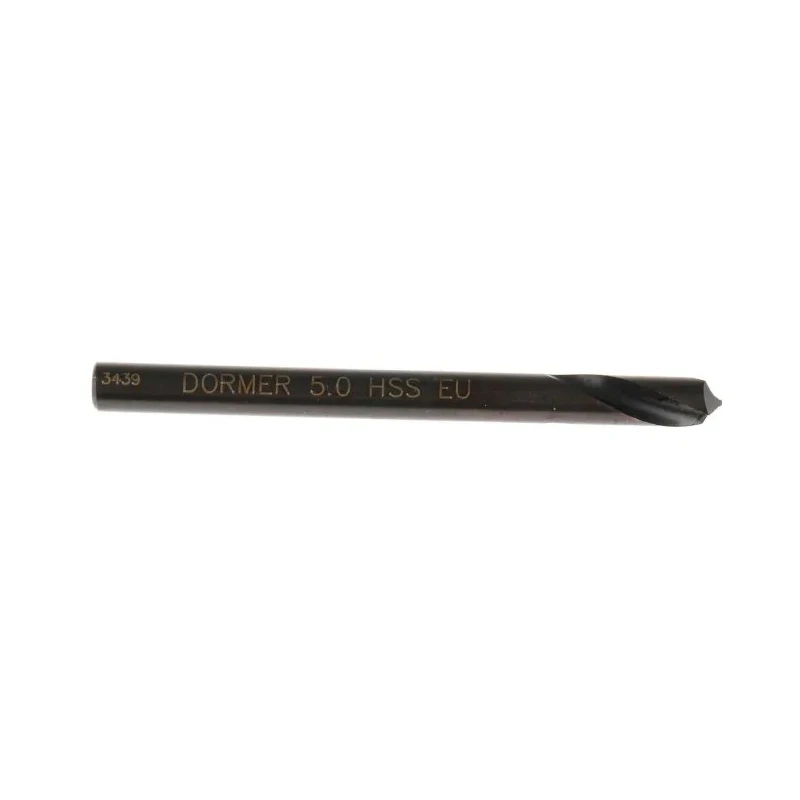 Dormer High Speed Steel-E Drill Bit 5mm Shank, 62mm Overall Length, 90° Point Angle A1235.0