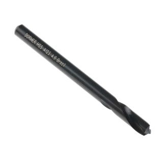 Dormer High Speed Steel-E Drill Bit Straight Flute 4.9mm Shank Size 62mm Overall Length A1234.9