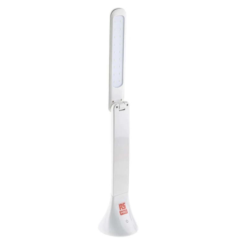 RS PRO LED Desk Lamp with Moulded Base, 1.8 W, 5 V DC, Gooseneck Arm, Model 136-3723