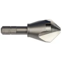 Dormer High Speed Steel-E Drill Bit, 20.5 mm Head Diameter, 3-Flute, 90 Degree, 50 mm Length, Hex Shank G10720.5