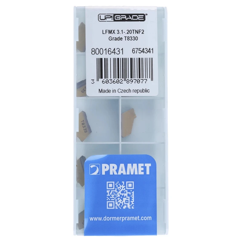 Pramet Parting Off Turning Tool Aluminium Coarse KITXLCFN-32-3-T8330