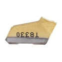 Pramet Lathe Part, Aluminium Material, 90° Approach Angle, 3.1 mm Height, 3.1 mm Length, 0.2 mm LFMX 3.1-.20TNF2:T8330 (X10)