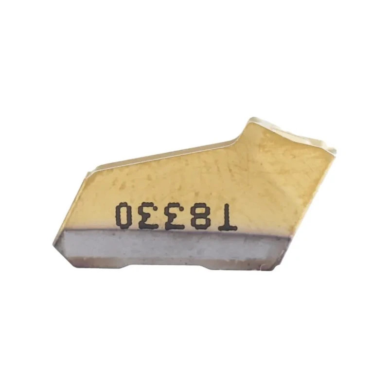 Pramet Lathe Part, Aluminium Material, 90° Approach Angle, 3.1 mm Height, 3.1 mm Length, 0.2 mm LFMX 3.1-.20TNF2:T8330 (X10)