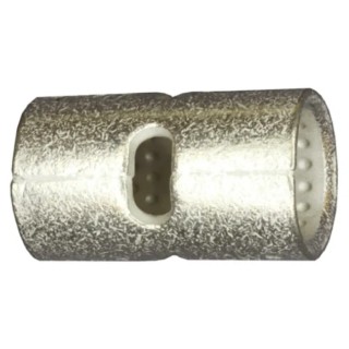 TE Connectivity Solistrand Butt Wire Splice Connector Grey Uninsulated Tin 0 AWG 36959