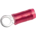 TE Connectivity PLASTI-GRIP Insulated Ring Terminal Red M4 Stud Size 22 AWG to 16 AWG 20.55mm Length 32948