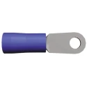 TE Connectivity PLASTI-GRIP Insulated Ring Terminal M6 Stud Size 6 AWG Wire Size Blue 52042-3