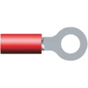 TE Connectivity PIDG Insulated Ring Terminal Nylon 8.74mm Outer Diameter M5 Stud Size 22 AWG-16 AWG Red 32837