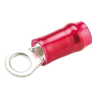 RS PRO PIDG Insulated Ring Terminal M3.5 Stud Size 22 AWG to 16 AWG Wire Size Red 36150