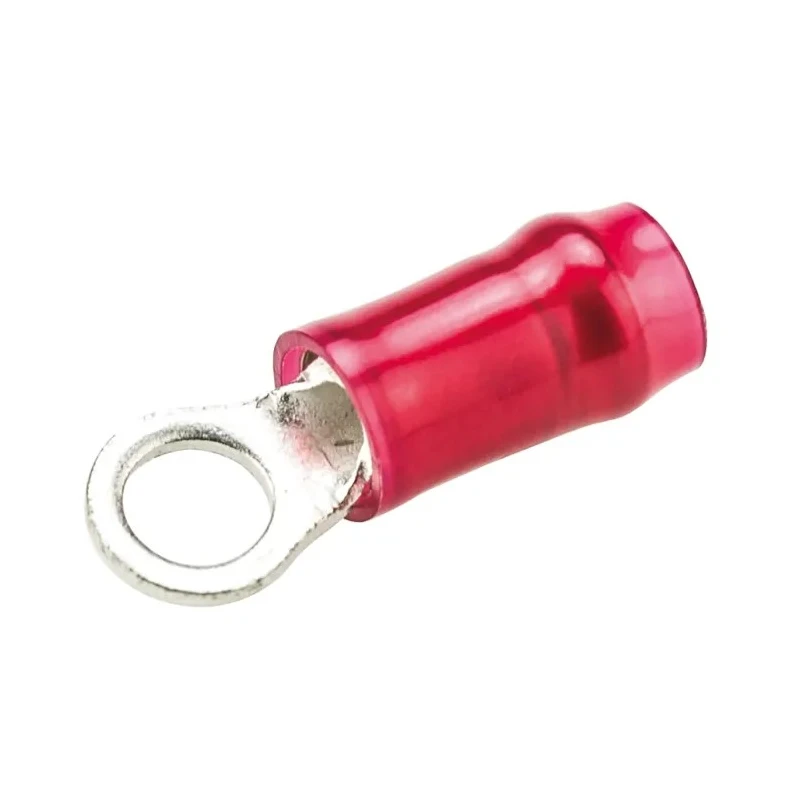 RS PRO PIDG Insulated Ring Terminal M3.5 Stud Size 22 AWG to 16 AWG Wire Size Red 36150