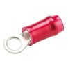 RS PRO PIDG Insulated Ring Terminal M3.5 Stud Size 22 AWG to 16 AWG Wire Size Red 36150