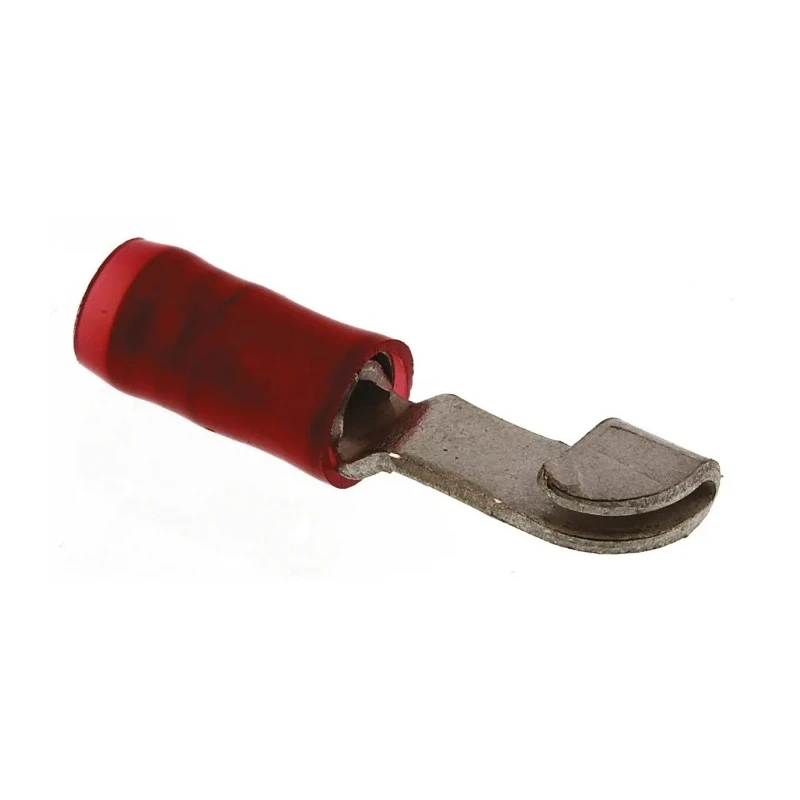 TE Connectivity PIDG Knife Disconnect Splice Connector Red Insulated Nylon 16 AWG Copper Tin Contact 320555