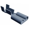 TE Connectivity FASTON .250 Black Uninsulated Female Spade Connector Crimp 6.35 x 0.81 mm Tab Size 280001-9