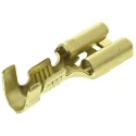 RS PRO FASTIN-FASTON 250 Uninsulated Female Spade Connector Crimp 6.35 x 0.81 mm Tab Size 18 AWG 42281-1