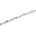 TE Connectivity FASTIN-FASTON .110 Black Uninsulated Female Spade Connector, Crimp, 2.79 x 0.79 mm Tab Size 160655-2