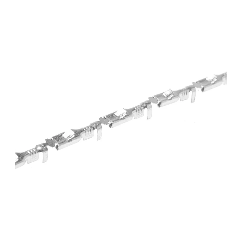 TE Connectivity FASTIN-FASTON .110 Black Uninsulated Female Spade Connector, Crimp, 2.79 x 0.79 mm Tab Size 160655-2