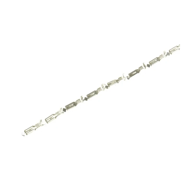 TE Connectivity FASTIN-FASTON .110 Black Uninsulated Female Spade Connector, Crimp, 2.79 x 0.79 mm Tab Size 160655-4